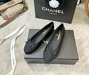 Chanel black color ballet flats - 4