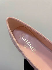 Chanel pink&black ballet flats - 5