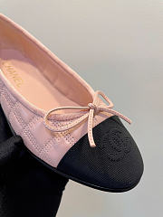 Chanel pink&black ballet flats - 4