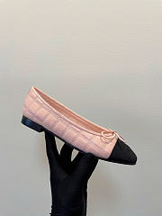 Chanel pink&black ballet flats - 3