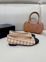 Chanel beige&black ballet flats - 4
