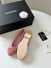 Chanel pink baby ballet flats - 6