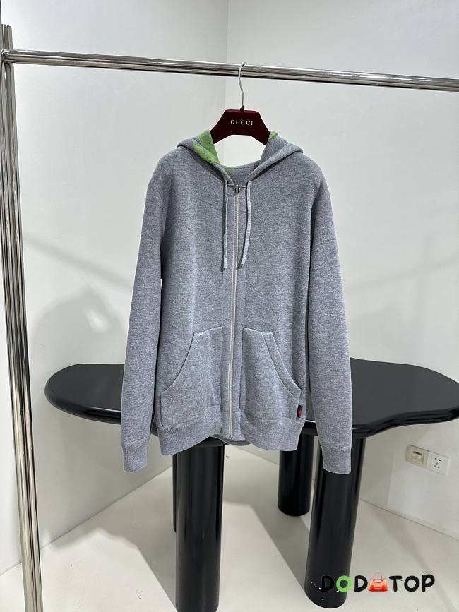 Gucci hoodie gray - 1