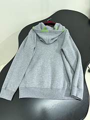 Gucci hoodie gray - 2