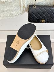 Chanel white ballet flats - 01 - 3