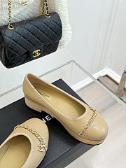 Chanel beige ballet flats - 01 - 2