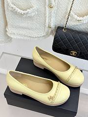 Chanel beige ballet flats - 02 - 4