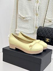 Chanel beige ballet flats - 02 - 2