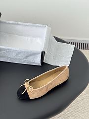 Chanel brown suede ballet flats - 5