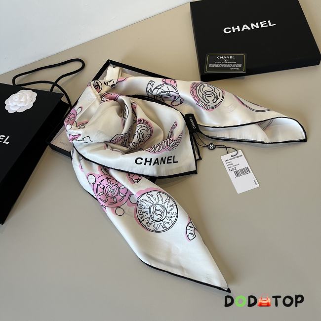 Chanel Scarf logo - 06 - 1
