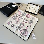 Chanel Scarf logo - 06 - 3