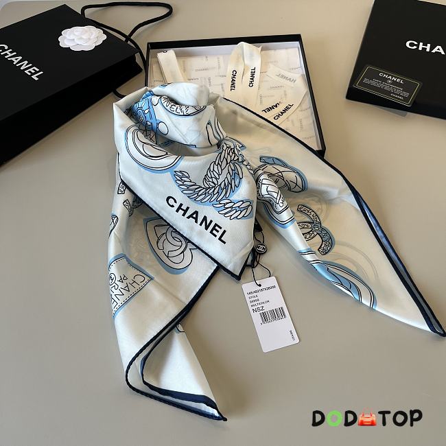 Chanel Scarf logo - 08 - 1