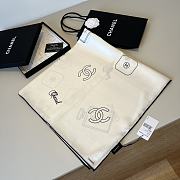 Chanel Scarf logo - 013 - 2