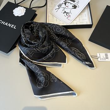 Chanel Scarf logo - 014