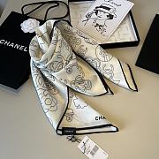 Chanel Scarf logo - 015 - 1