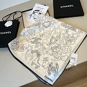 Chanel Scarf logo - 015 - 4