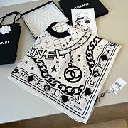 Chanel Scarf logo - 020 - 4