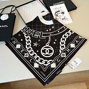 Chanel Scarf logo - 021 - 4
