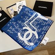 Chanel Scarf logo - 023 - 4