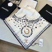 Chanel Scarf logo - 025 - 4