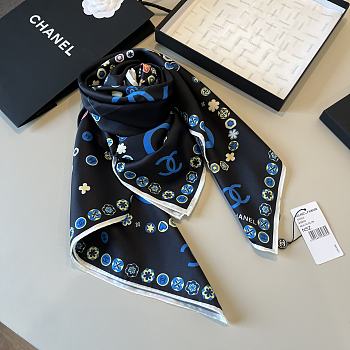 Chanel Scarf logo - 027