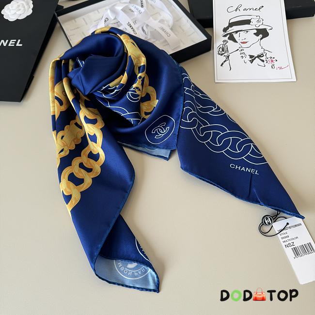 Chanel Scarf logo - 028 - 1