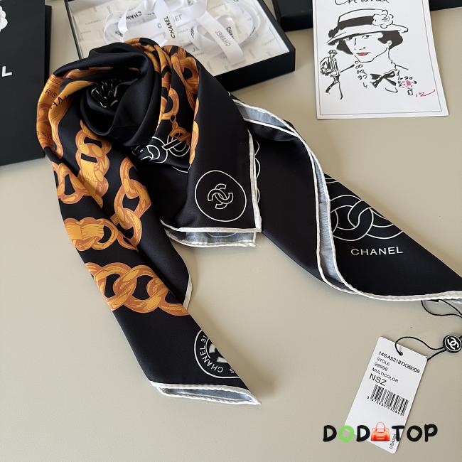 Chanel Scarf logo - 030 - 1