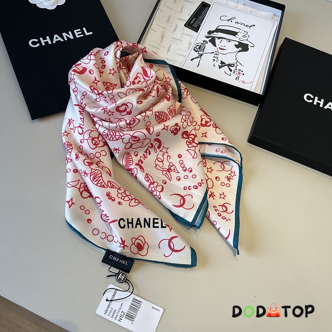 Chanel Scarf logo - 031 - 1