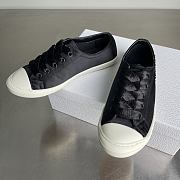 Dior Lucky Sneaker White Crinkled Patent Calfskin black - 1