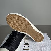 Dior Lucky Sneaker White Crinkled Patent Calfskin black - 4