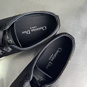 Dior Lucky Sneaker White Crinkled Patent Calfskin black - 2