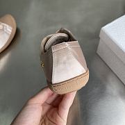 Dior Lucky Sneaker White Crinkled Patent Calfskin bronze - 6
