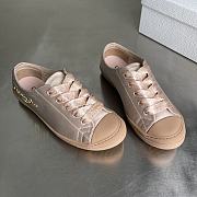 Dior Lucky Sneaker White Crinkled Patent Calfskin bronze - 2