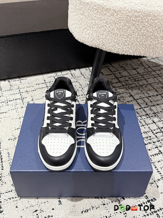 Dior sneaker B57 Dribble mid-cut sneaker black - 1