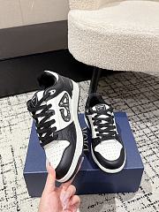 Dior sneaker B57 Dribble mid-cut sneaker black - 5