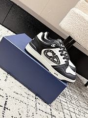 Dior sneaker B57 Dribble mid-cut sneaker black - 4