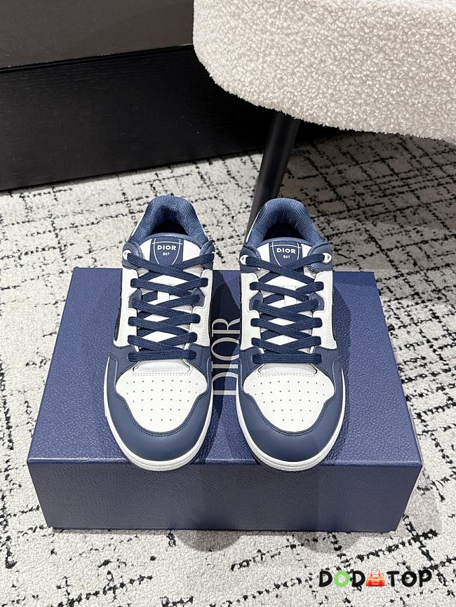Dior sneaker B57 Dribble mid-cut sneaker blue - 1