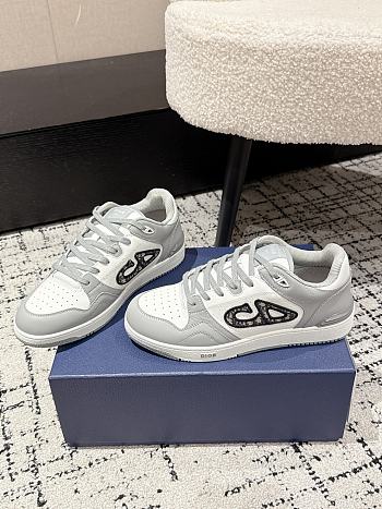Dior sneaker B57 Dribble mid-cut sneaker gray