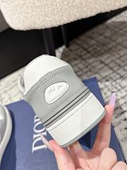 Dior sneaker B57 Dribble mid-cut sneaker gray - 6
