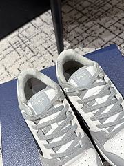 Dior sneaker B57 Dribble mid-cut sneaker gray - 5