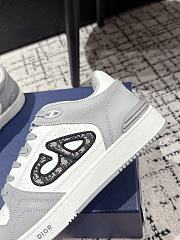Dior sneaker B57 Dribble mid-cut sneaker gray - 4