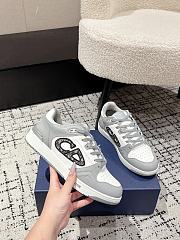 Dior sneaker B57 Dribble mid-cut sneaker gray - 2