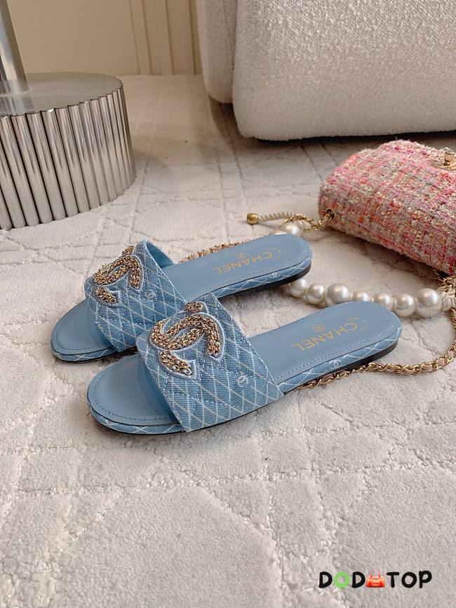 Chanel slides black - 02 - 1