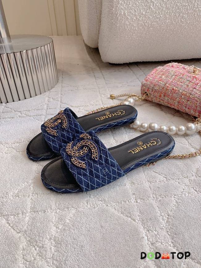 Chanel slides black - 03 - 1