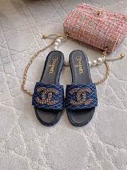 Chanel slides black - 03 - 2