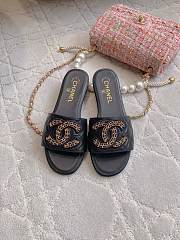 Chanel slides black - 04 - 1