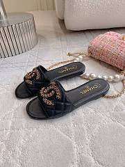 Chanel slides black - 04 - 3