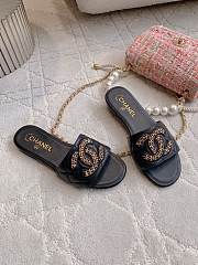 Chanel slides black - 04 - 4