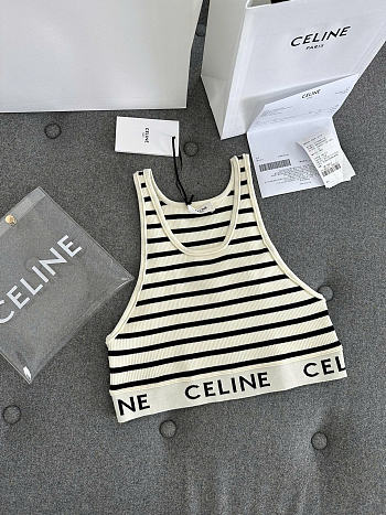 Croptop Celine white