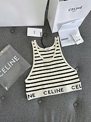 Croptop Celine white - 2